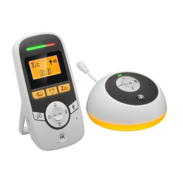 Motorola Digital Audio Monitor With Baby Care Timer - White For Sale