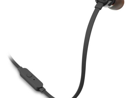 JBL Tune 110 Wired In-Ear Headphones - Black Online now