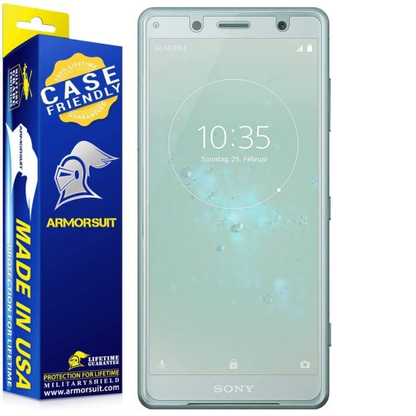 [2-Pack] Sony Xperia XZ2 Compact Matte Case Friendly Screen Protector Online