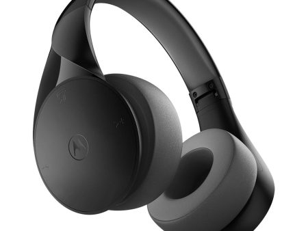 Moto XT500+ Wireless Over-Ear Headphones W  Mic - Black For Cheap