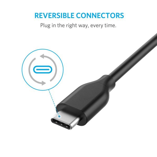 Anker Powerline 3  USB-A To USB-C Cable (Online) - Black Online Sale