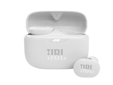 JBL Tune 130 NC True Wireless Earphones - White Online now