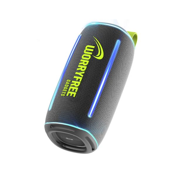 WorryFree WP64 Waterproof Bluetooth Speaker With Rgb Lights - Gray Sale