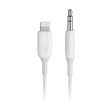 Anker 3.5mm Audio Adapter with Lightning Connector - White Online Hot Sale