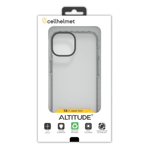 CellHelmet Altitude X Series for iPhone 15 (6.1 ) - Crystal Clear Online Hot Sale