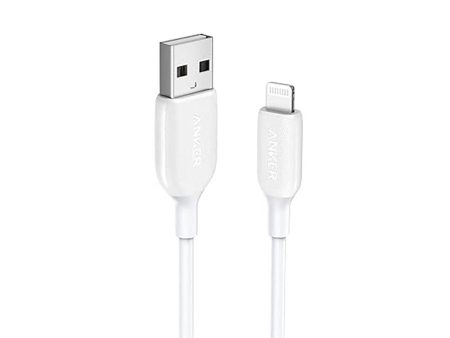 Anker Powerline 3  USB-A To Lightning Connector - White Online Hot Sale