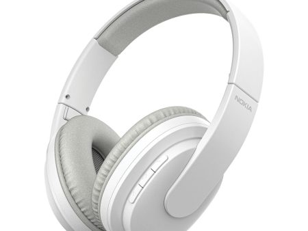 Nokia Wireless Over Ear Headphones - White on Sale