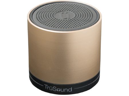 Trusound T2 Portable Bluetooth Speaker - Gold Online Hot Sale