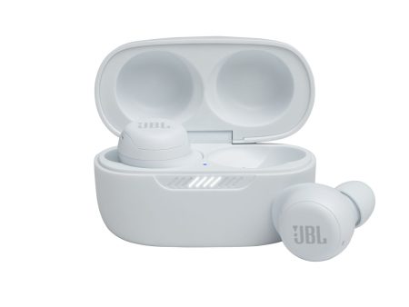 JBL Live Free Nc Plus True Wireless Noise Cancelling Earbuds - White* on Sale