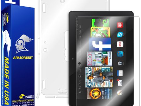 Amazon Fire HDX 8.9  (2014)   Kindle Fire HDX 8.9  Screen Protector + Full Body Skin Protector on Sale