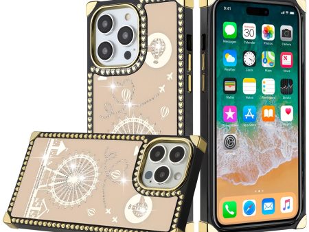 Design Case For iPhone 11 - Gold - Passion Square Hearts Windmill Love Balloon Fun Wild Flag Discount