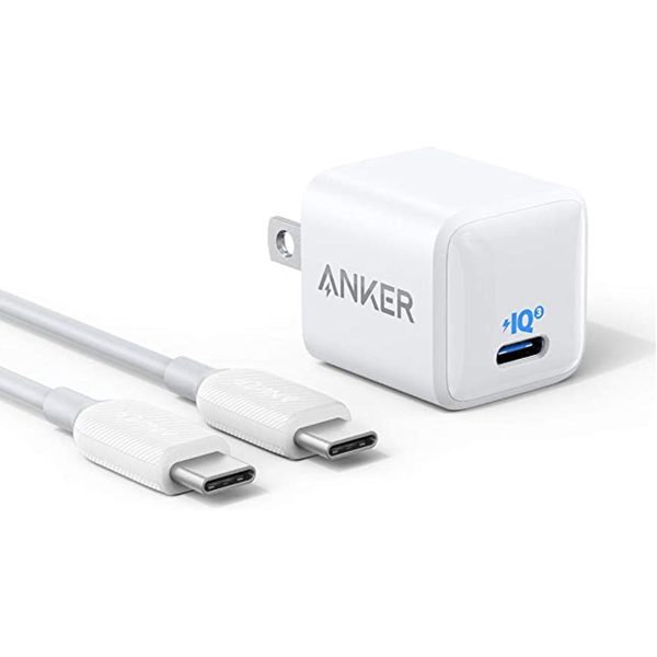 Anker  Powerport 18W PD Nano + Powerline  3  USB-C To Lightening Online Sale