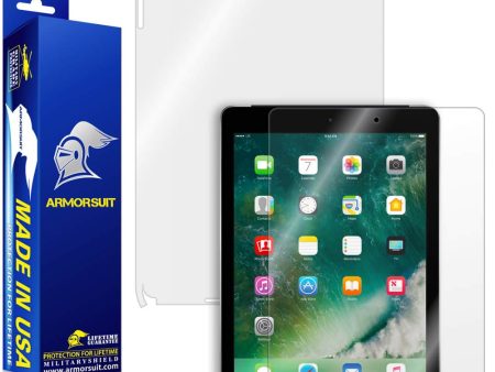 Apple iPad 9.7  (2017) WiFi ONLY Screen Protector + Full Body Skin on Sale