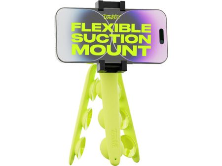 Tenikle Pro Bendable Suction Cup Tripod Mount - Yellow Online Sale