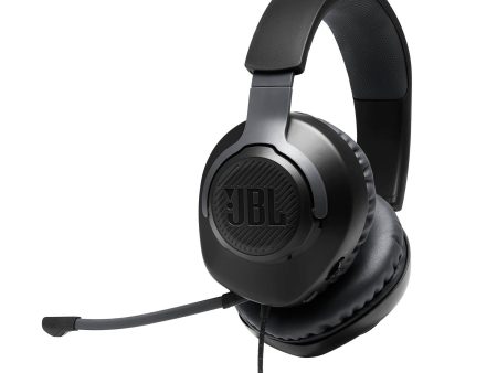 JBL Quantum100 Gaming-Wired Over-Ear - Black Online Sale