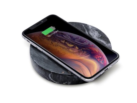 Einova Stone 10W Wireless Charging Pad - Black Marble Discount