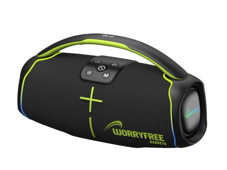 Worryfree Wh61 Portable Bluetooth Speaker With Handle - Black Sale