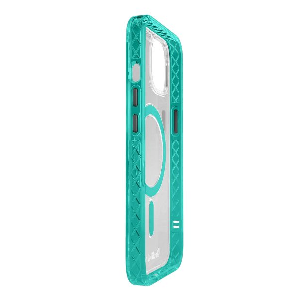 CellHelmet Magnitude Series MagSafe Compatible for iPhone 14 (6.1 ) - Seafoam Green Fashion