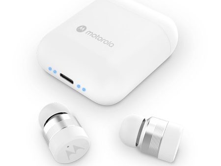 Moto Buds 120 True Wireless Earbuds - White For Sale