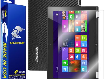 Lenovo Yoga 11S Screen Protector + Black Carbon Fiber on Sale