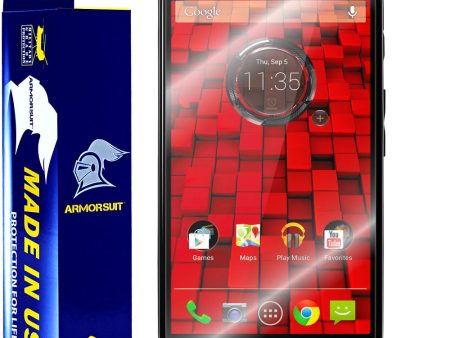 [2 Pack] Motorola Droid Maxx Screen Protector (Case Friendly) For Cheap