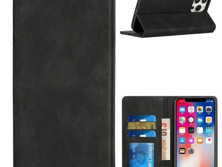 Wallet Case For iPhone 11 - Black - PU Vegan Leather Card Holder Online