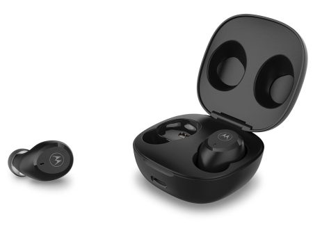 Moto Buds Charge True Wireless Earbuds - Black Online now