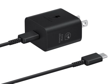 Samsung 25W Travel Adapter With Cable - Black Online Sale