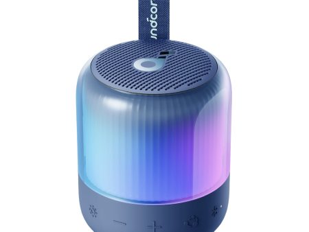 Anker Soundcore Glow Mini Portable Wireless Bluetooth Speaker - Blue For Cheap