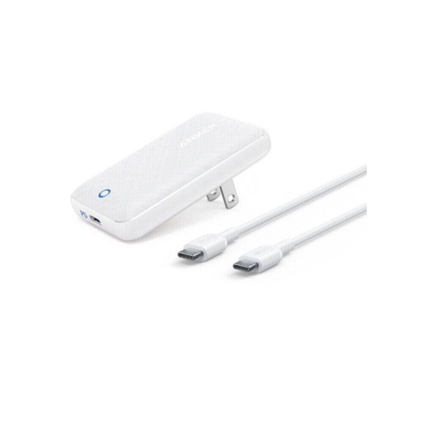 Anker PowerPort Atom III Slim 30W Charger with 6  USB-C Cable - White Online Sale