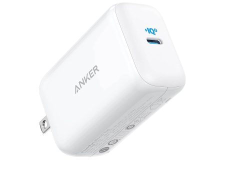 Anker Powerport III 65W Pod USB-C Wall Charger (Online) - White on Sale