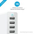 Anker Powerport 60W 10-Port Desktop Charger - White Sale