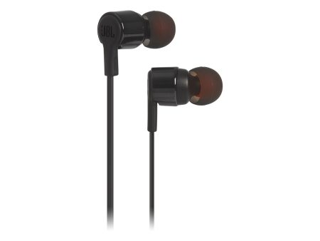 JBL Tune 210 Wired In-Ear Headphones - Black Online Sale