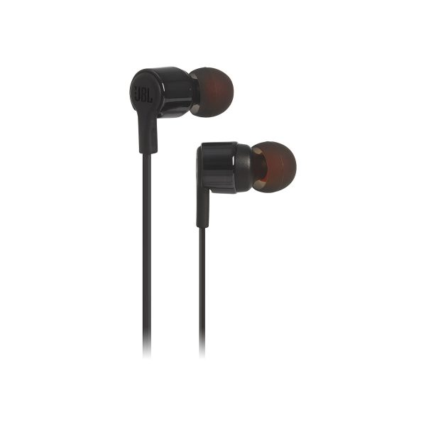 JBL Tune 210 Wired In-Ear Headphones - Black Online Sale