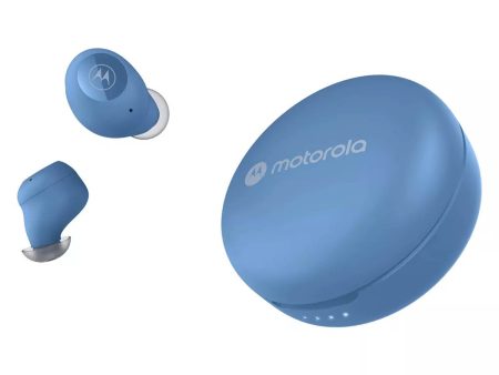 Motorola Buds 250 True Wireless Earbuds - Blue Sale