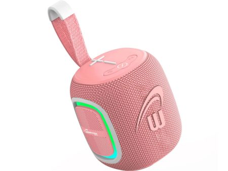 Worryfree WP66 Waterproof IPX6 Mini Wireless Bluetooth Speaker - Pink Hot on Sale