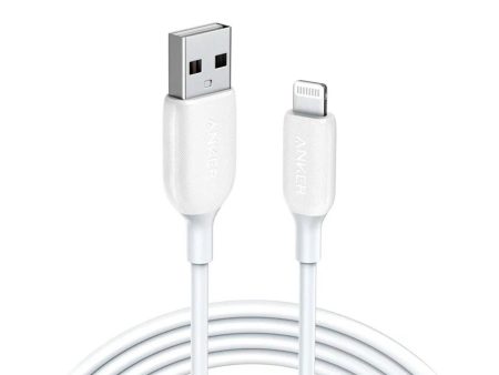 Anker Powerline III 6  USB-A To Lightning Connector (Online) - White on Sale