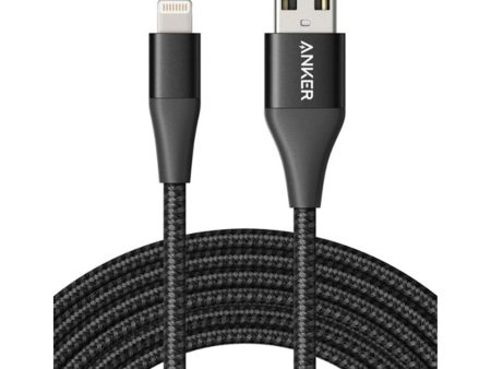 Anker Powerline+ II 10  USB-A to Lightning Connector - Black on Sale