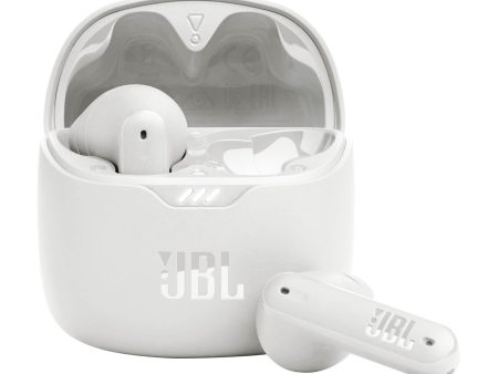 JBL Tune Flex True Wireless Noise Cancelling Earbuds - White For Discount