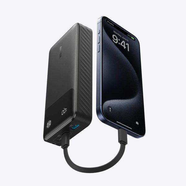 Anker Powercore 20K mAh 30W Power Bank W  Usb-C Cable - Black Online Hot Sale