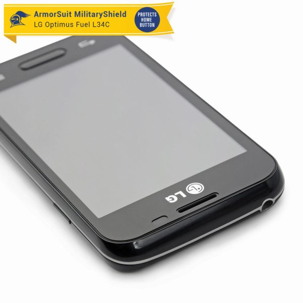 [2 Pack] LG Optimus Fuel L34C Screen Protector Online now