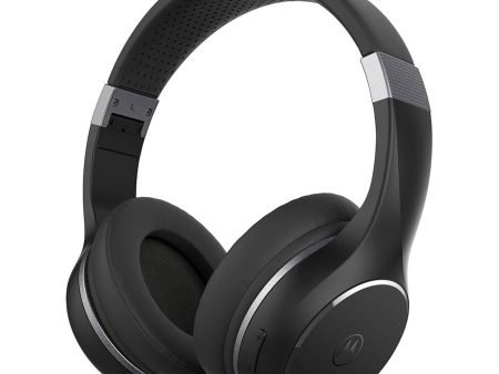 Moto XT220 Wireless Over-Ear Headphones W  Mic - Black Online Hot Sale