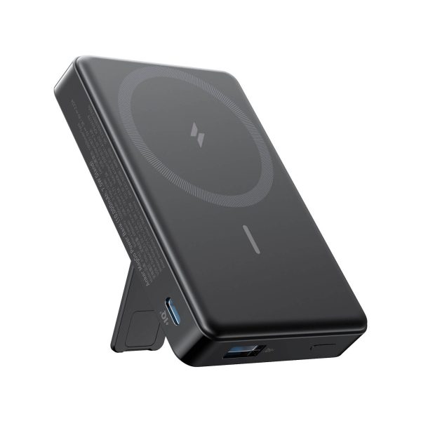 Anker Mag-Go 10K mAh 7.5W Power Bank W  Built-In Stand - Black Cheap