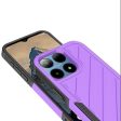 Premium Noble Lined Shockproof Dual Layer Hybrid Case For Boost Summit 5G - Dark Purple Black on Sale