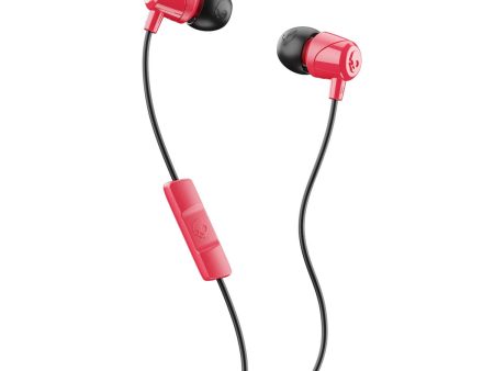 Skullcandy Jib Wired Headset - Red Black Red Supply