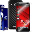 HTC Butterfly Screen Protector + Black Carbon Fiber Film Protector Online