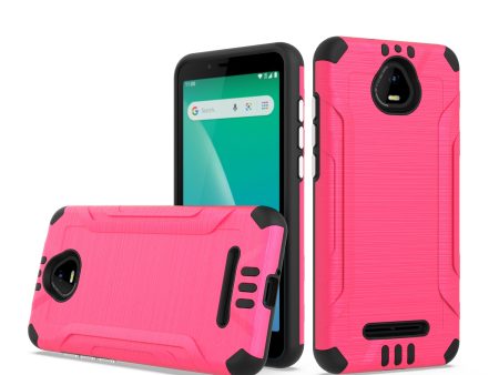 Hybrid Case For Boost Schok Volt Sv55 - Hot Pink - Tough Shockproof Wild Flag Online