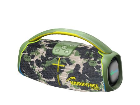 WorryFree WH61 Portable Bluetooth Speaker With Handle - Camo Online