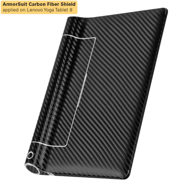 Lenovo Yoga Tablet 8  Screen Protector + Black Carbon Fiber Film Protector Cheap