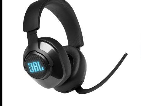 JBL Quantum400 Headphones USB Wired Over-Ear Gaming Headset With Quantumsurround And Rgb Lighting - Black Cheap